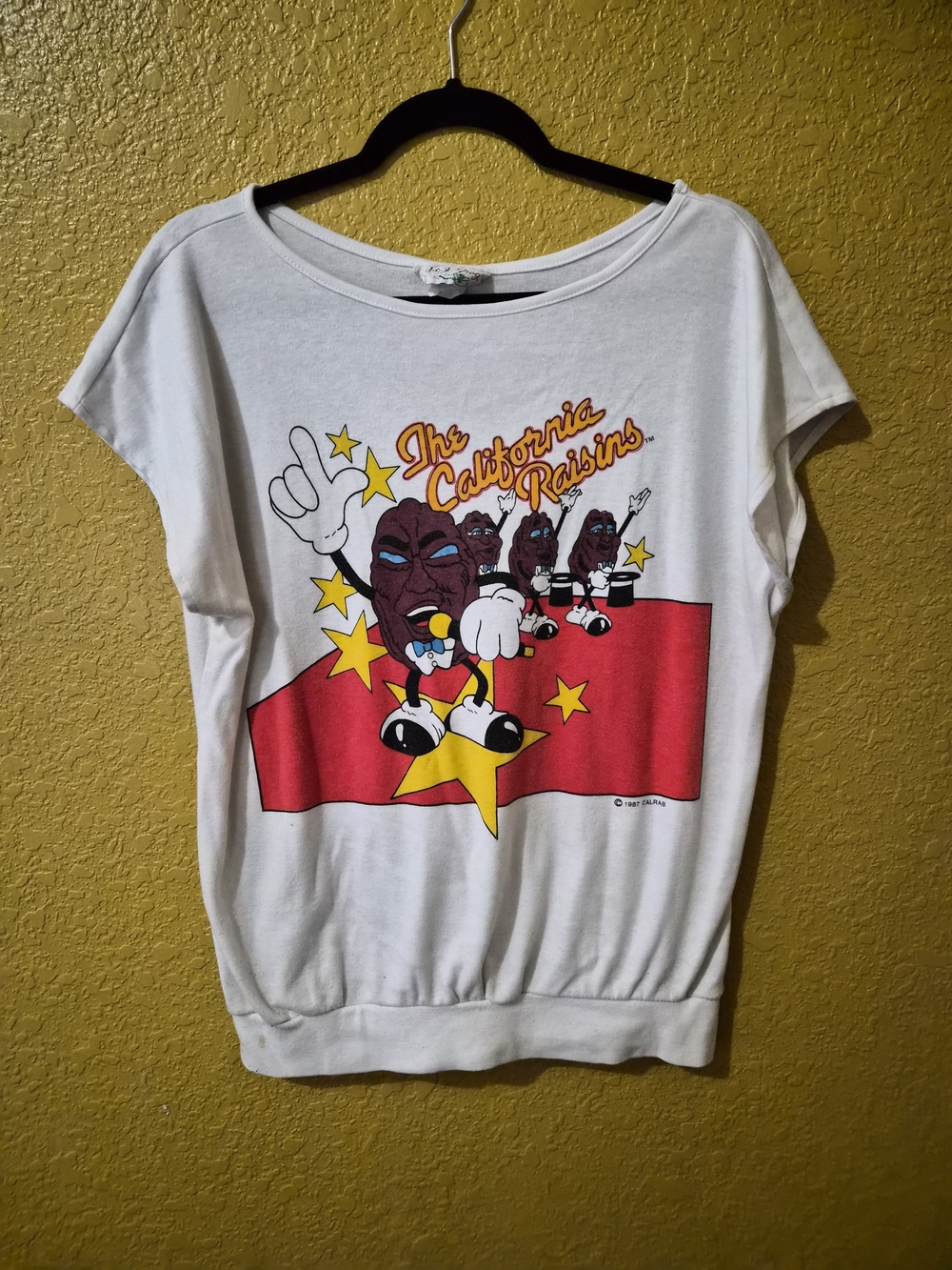 VINTAGE 1987 California Raisins Graphic Tee